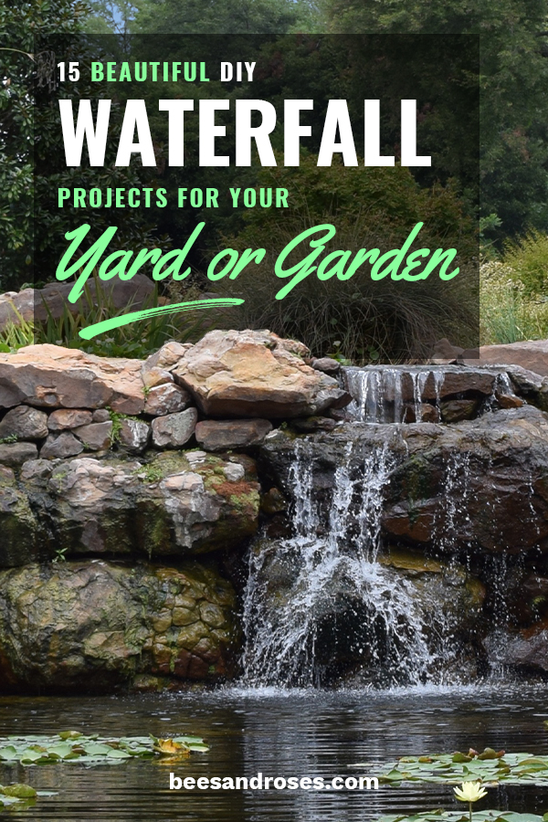 15 Beautiful Diy Waterfall Projects For Your Yard Or Garden Bees